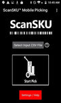 android picking app scansku